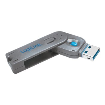 LogiLink USB-Portblocker - Blau