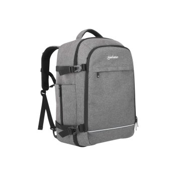 Manhattan Rome - Notebook backpack - 43.9 cm (17.3") - Light gray