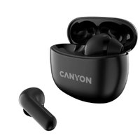 Canyon Bluetooth Headset TWS-5 In-Ear/Stereo/BT5.3 black retail - Headset - Stereo