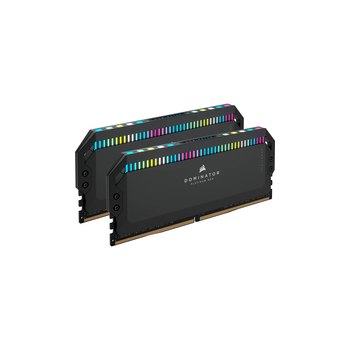 CORSAIR Dominator Platinum RGB - DDR5 - Kit - 64 GB: 2 x 32 GB - DIMM 288-PIN - 6000 MHz / PC5-48000 - CL30 - 1.4 V - Grau