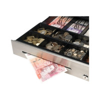 Safescan HD-4141S - Cash Drawer - Schwarz, Silber