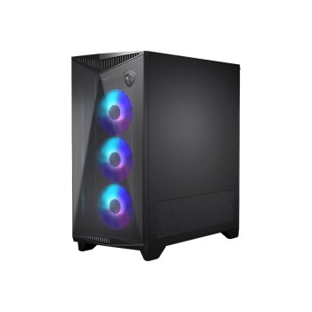 MSI MPG GUNGNIR 300R AIRFLOW - Mid tower - E-ATX - Seitenteil mit Fenster (gehärtetes Glas) - keine Spannungsversorgung (ATX) - Schwarz - USB/Audio