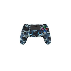 DragonShock Controller Mizar Wireless blau camo PS4