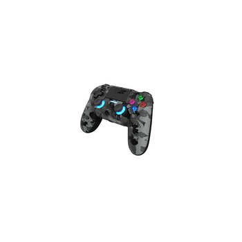 Dragonshock Mizar. Gerätetyp: Gamepad, Gamingplattformen unterstützt: PlayStation 4, Gaming-Control Funktionsknöpfe: D-Pad, Richtungstasten. Übertragungstechnik: Kabellos, Geräteschnittstelle: Bluetooth, Kabellose Reichweite: 8 m. Produktfarbe: Camouflage