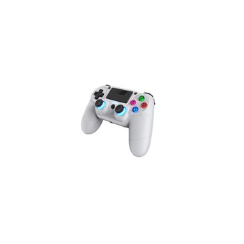 Dragonshock Mizar. Gerätetyp: Gamepad, Gamingplattformen unterstützt: PlayStation 4, Gaming-Control Funktionsknöpfe: D-Pad, Richtungstasten. Übertragungstechnik: Kabellos, Geräteschnittstelle: Bluetooth, Kabellose Reichweite: 8 m. Produktfarbe: Weiß. Ener