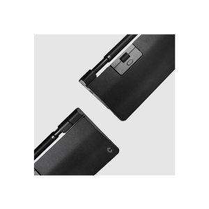 Contour Design RollerMouse Pro (cablato) con poggiapolsi standard in pelle vegana - Rollerbar - USB tipo A - 2800 DPI - Nero