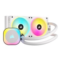 Corsair iCUE Link H100I RGB - Prozessor-Flüssigkeitskühlsystem - Kühlergröße: 240 mm - (für: LGA1156, LGA1155, LGA1150, LGA1151, AM4, LGA1200, LGA1700, AM5)