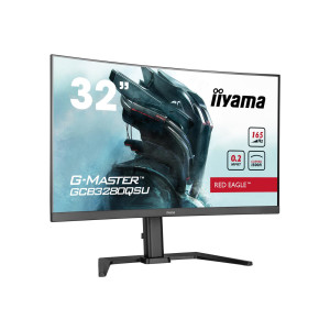 Iiyama G-MASTER Red Eagle GCB3280QSU-B1 - LED-Monitor - gebogen - 81.3 cm (32")