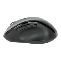 Manhattan Ergonomic Wireless Mouse, Right Handed, Adjustable 800/1200/1600dpi, 2.4Ghz (up to 10m)