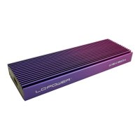 LC Power LC-M2-C-MULTI-4 - Speichergehäuse - M.2 - M.2 Card (PCIe NVMe & SATA) - USB 3.2 (Gen 2x1) - lila, violett