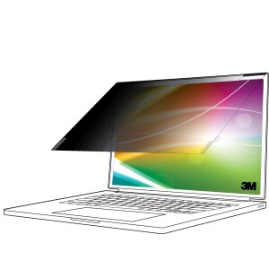 3M privacy filter for notebook - bright screen, 16:10 -...
