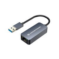 Conceptronic ABBY12G - Kabelgebunden - USB - Ethernet - 2500 Mbit/s - Grau