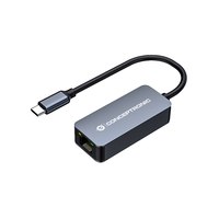 Conceptronic ABBY12GC - Kabelgebunden - USB Typ-C - Ethernet - 2500 Mbit/s - Grau