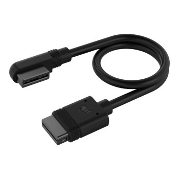 Corsair iCUE LINK - Netz-/Datenkabel - CORSAIR iCUE link gewinkelt zu CORSAIR iCUE link gerade - 20 cm (Packung mit 2)