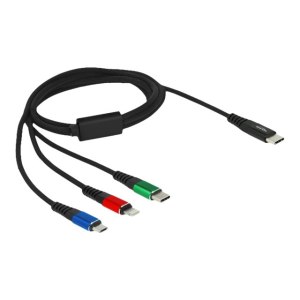 Delock 3 in 1 - Kabel nur zum Laden - 24 pin USB-C...