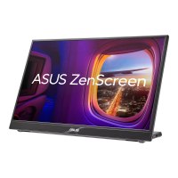 ASUS ZenScreen MB16QHG - LED-Monitor - 40.6 cm (16") (15.6" sichtbar) - tragbar - 2560 x 1600 WQXGA @ 120 Hz - IPS - 500 cd/m² - 1200:1 - DisplayHDR 400 - 5 ms - HDMI, 2xUSB-C - Grau