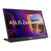 ASUS ZenScreen MB16QHG - LED-Monitor - 40.6 cm (16") (15.6" sichtbar) - tragbar - 2560 x 1600 WQXGA @ 120 Hz - IPS - 500 cd/m² - 1200:1 - DisplayHDR 400 - 5 ms - HDMI, 2xUSB-C - Grau