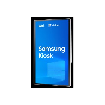 Samsung KM24C-C - Kiosk - 1 x Celeron - Flash 256 GB - Win 10 IoT Enterprise - Monitor: LED 61 cm (24")