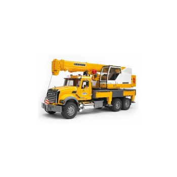 Bruder MACK Granite Liebherr crane truck - Schwarz - Gelb - ABS Synthetik - 4 Jahr(e) - 1:16 - 185 mm - 660 mm