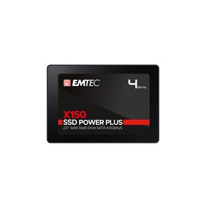 EMTEC X150 Power Plus - SSD - 4 TB - intern - 2.5"...