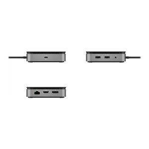 ICY BOX IB-DK408-C41 - Dockingstation - USB-C 3.2 Gen 2 / Thunderbolt 3 / Thunderbolt 4