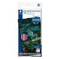 Staedtler Metallic. Menge pro Packung: 12 Stück(e), Schreibfarben: Metallisch, Mehrfarbig. Verpackungsart: Karton mit Aufhänger