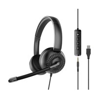 SPEEDLINK Office Headset METIS USB Stereo schwarz retail - Headset