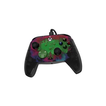 PDP REMATCH GLOW Advanced. Gerätetyp: Gamepad, Gamingplattformen unterstützt: PC, Xbox One, Xbox Series S, Xbox Series X, Gaming-Control Funktionsknöpfe: D-Pad, Menü-Taste, Schaltfläche Teilen, View button. Übertragungstechnik: Kabelgebunden, Geräteschnit