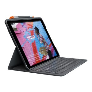 Logitech Slim Folio - Tastiera e custodia a libro