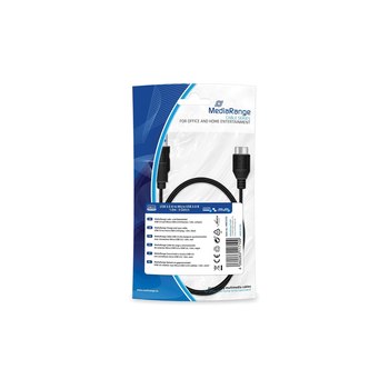 MEDIARANGE USB 3.0 Anschlusskabel MRCS153 Micro 3.0 Stecker A+B - Kabel - Digital/Daten