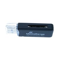 MEDIARANGE MRCS507 - MMC,SD,SDHC,SDXC - Black - 5000 Mbit/s - Plastic - USB 3.2 Gen 1 (3.1 Gen 1) - USB