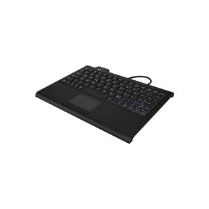 KeySonic KSK-3210ELU Super-Mini Tastatur DE-Layout...