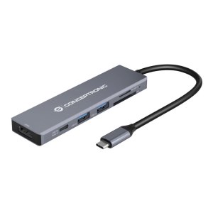 Conceptronic DONN23G - Docking station - USB-C 3.2 Gen 1