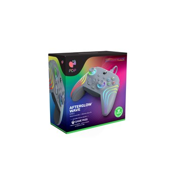 PDP Afterglow Wave - Gamepad - PC - Xbox One - Xbox Series S - Xbox Series X - Pulsante Indietro - D-Pad - Pulsante Condividi - Analogico / Digitale - Multicolore - Cablato