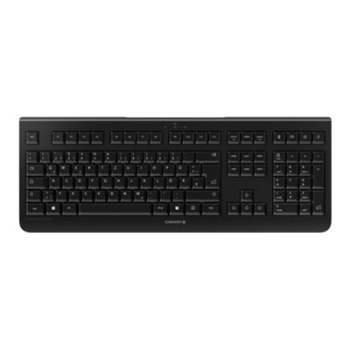 CHERRY KW 3000 - Tastatur - kabellos - 2.4 GHz - QWERTY - Spanisch - Schwarz