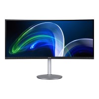 Acer CB382CUR bemiiphuzx - CB2 Series - LED-Monitor - gebogen - 95 cm (38") (37.5" sichtbar) - 3840 x 1600 WQHD+ @ 75 Hz - IPS - 300 cd/m² - HDR10 - 1 ms - 2xHDMI, DisplayPort, USB-C - Lautsprecher - Schwarz