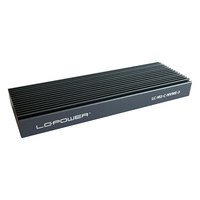 LC-Power LC-M2-C-NVME-3 - SSD enclosure - M.2 - PCI Express - SATA - 10 Gbit/s - USB connector - black