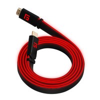 Floating Grip FG-HDMILED-150-RED - 1,5 m - HDMI tipo A (standard) - HDMI tipo A (standard) - Nero