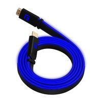 Floating Grip HDMI Kabel High Speed 8K/60Hz LED 1.5m blau - Kabel - Digital/Display/Video