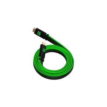 Floating Grip FG-HDMILED-300-GREEN - 3 m - HDMI tipo A (standard) - HDMI tipo A (standard) - Nero