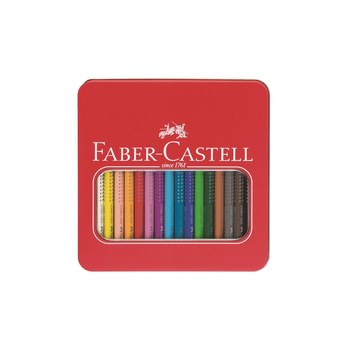 Faber-Castell 110916. Produktfarbe: Rot, Gehäusematerial: Metall. Menge pro Packung: 16 Stück(e)