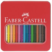 Faber-Castell 110916. Produktfarbe: Rot, Gehäusematerial: Metall. Menge pro Packung: 16 Stück(e)