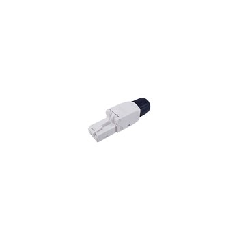 Equip Cat.6 Tool-free RJ45 Connettore - 5 pezzi/set - RJ-45 - Nero - Bianco - Maschio - Dritto - Policarbonato (PC) - Cat6