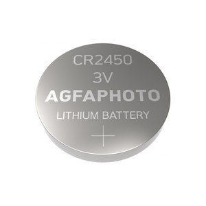 AgfaPhoto Knopfzelle CR 2450 3 V 5 St. Lithium - Batterie - CR2450