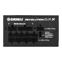 Enermax Revolution D.F. X - Netzteil (intern) - komplett modular - ATX12V 3.0 - 80 PLUS Gold - Wechselstrom 100-240 V - 1200 Watt