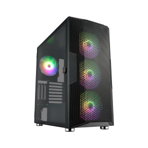 FSP Fortron ATX Midi Tower CUT592, E-ATX, 4xA.RGB