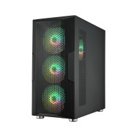 FSP Fortron ATX Midi Tower CUT592, E-ATX, 4xA.RGB