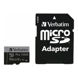 Verbatim PRO U3 - Flash Memory Card (microSDXC-to-SD...