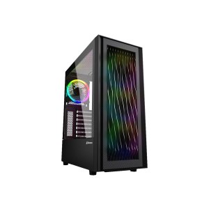 Sharkoon RGB Wave - Tower - ATX - Seitenteil mit Fenster...