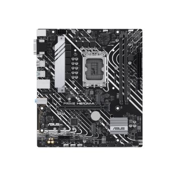 ASUS PRIME H610M-A-CSM - Motherboard - micro ATX - LGA1700 socket - H610 chipset - USB 3.2 Gen 1, USB 3.2 Gen 2 - Gigabit LAN - Onboard graphics (CPU required)